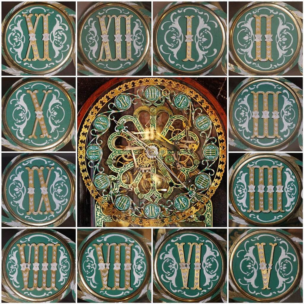 clocks with roman numerals