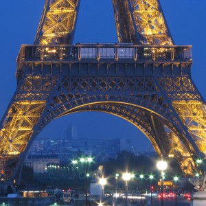 Eiffel Tower at night
