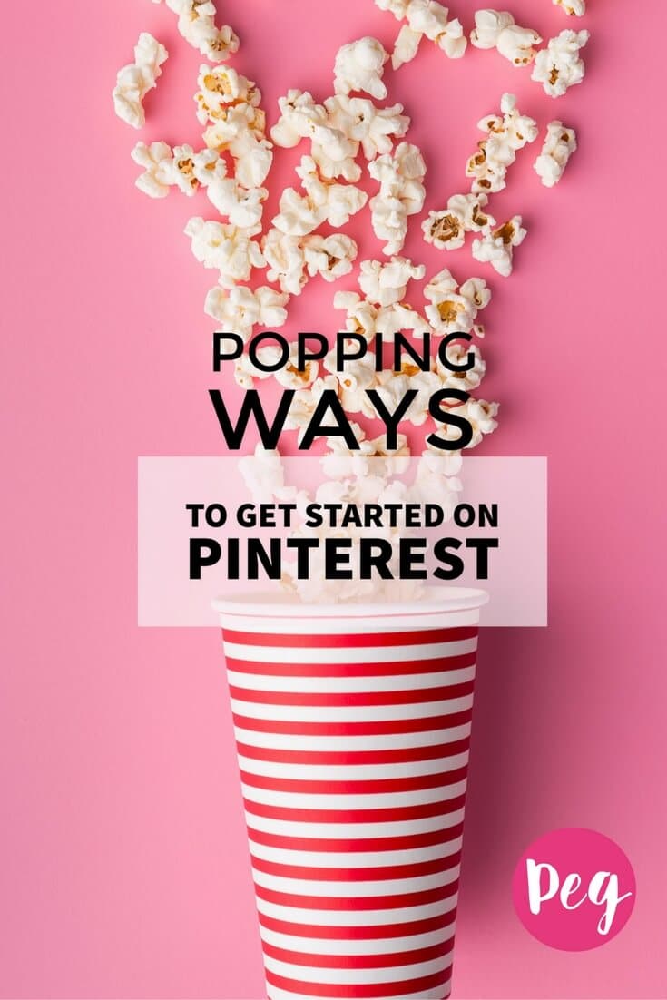 Pinterest is a virtual pinboard, perfect for visual people. Here are 12 popping ways to get started on #Pinterest via @PegFitpatrick. #getstarted #pegfitzpatrick #introduction