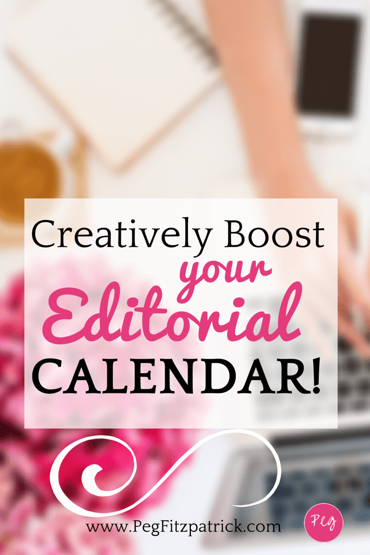 Bloggers: Get serious about your blog and creatively boost your editorial calendar for increased productivity.