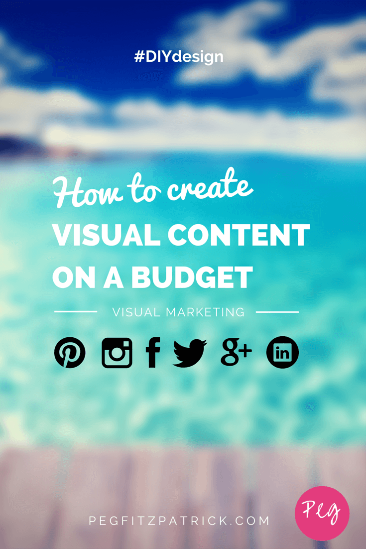 If you're wondering how to create visual marketing on a budget, you've come to the right place! DIY design tips and tools to create visual content that you can be proud of on a budget that you can live with.