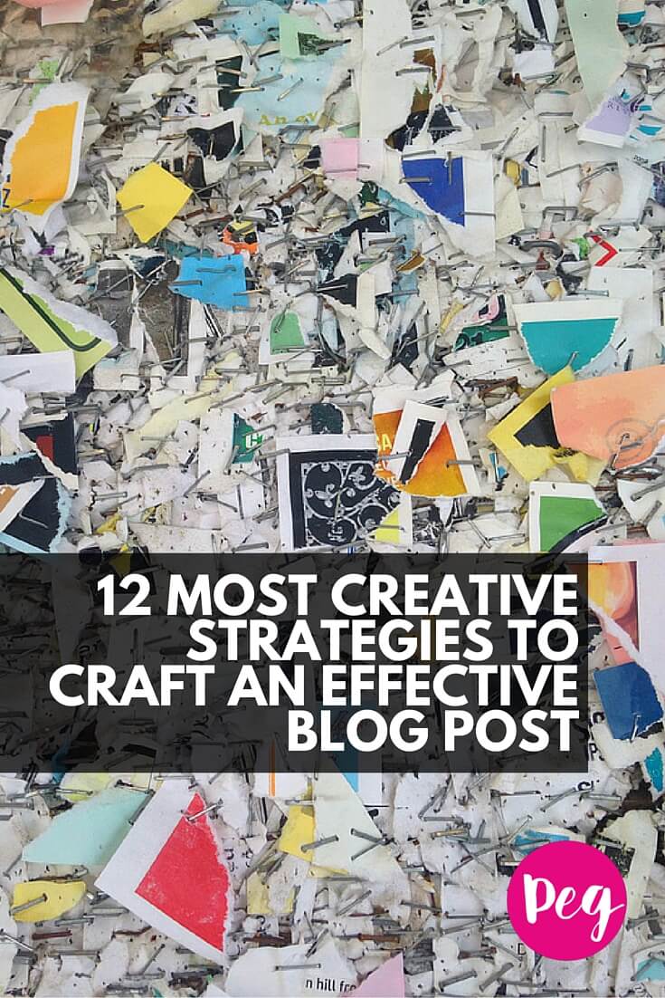 In these 12 most creative strategies to craft an effective blog post we'll look at ideas how you can accomplish more on your blog.