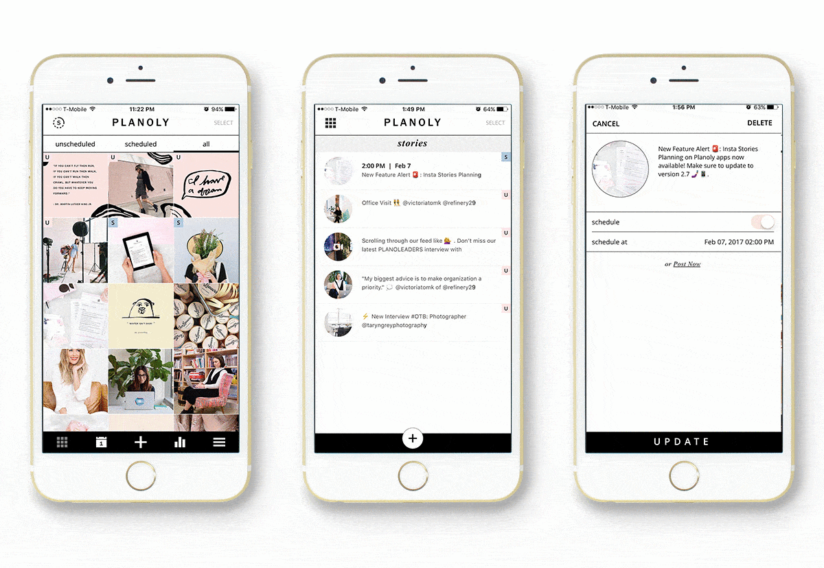 Plan your Instagram Stories in Planoly