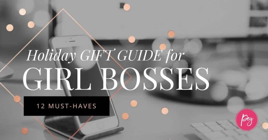 Holiday gift guide for girl bosses