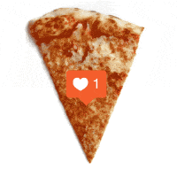 Instagram Likes Pizza GIF