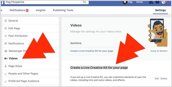 Create a Creative Kit for your Facebook Page