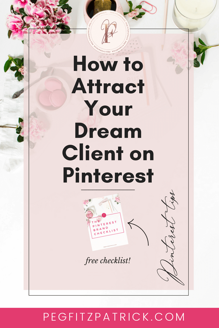The Pinterest Brand Checklist from Pinterest Expert Peg Fitzpatrick
