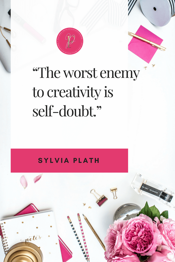 “The worst enemy to creativity is self-doubt.”
