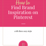 How to Find Brand Inspiration on Pinterest
