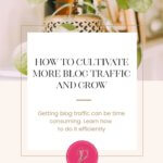 Getting blog traffic can be time consuming.