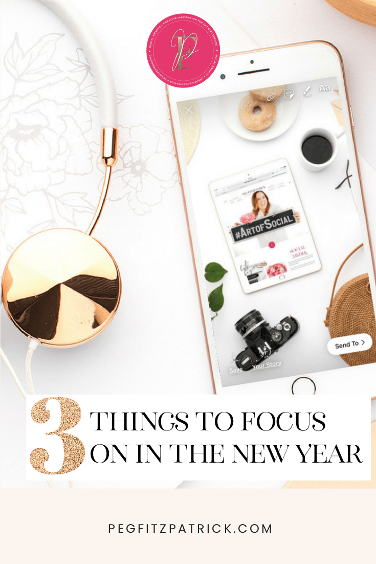 3 Things to Focus on in the New Year