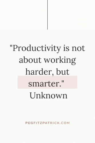 "Productivity is never an accident. It is always the result of a commitment to excellence, intelligent planning, and focused effort." - Unknown